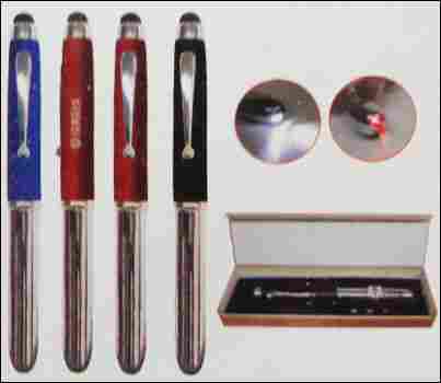 4 in 1 Stylus Pen with Laser Light / Torch