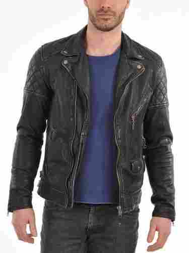 100% Genuine Lambskin Leather Jacket