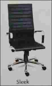 Sleek High Back Revolving Director Chair