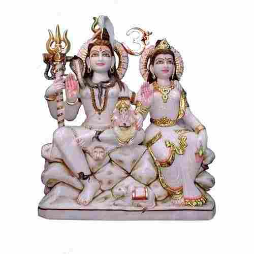 Gori Shankar Marble Statue