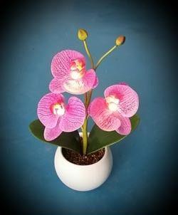 Lighted Orchids Artificial Flower