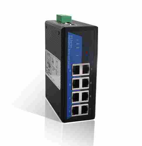 8 Port 10/100M WEB Managed Redundant Industrial Ethernet Switch