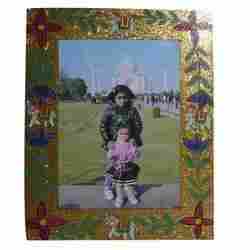 Hand Painted Wooden Photo Frame