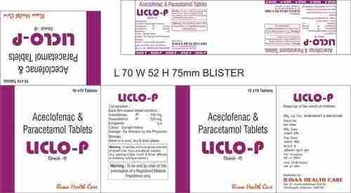 Liclo-p Tablets