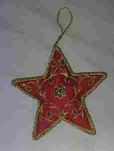 Star Shap Christmas Ornament