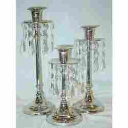 Attractive Brass Candle Holder with Beads