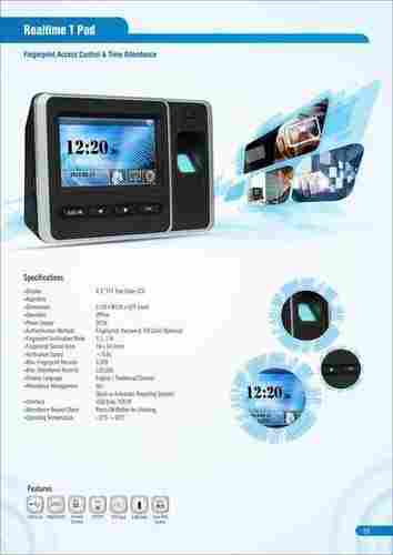 Fingerprint Time Attendance and Access Control System