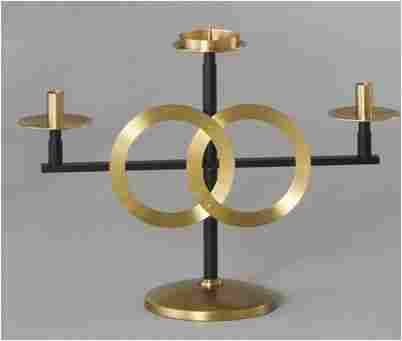 Two Rings Candle Holder