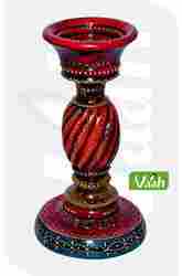 Vaah Decorative Wooden Candle Stand