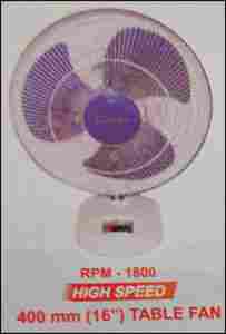 Rpm 1800 Table Fan