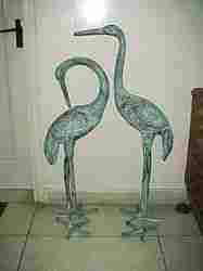 Aluminium Cranes Swan Statue