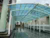 Commercial Polycarbonate Shed