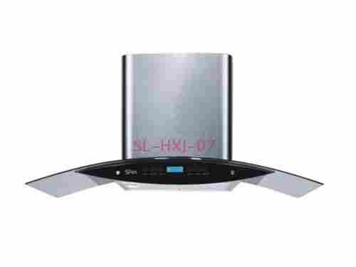 Top Quality Curved Tempered Glass Panel Range Hood