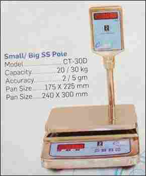 Small Big SS Pole Scale
