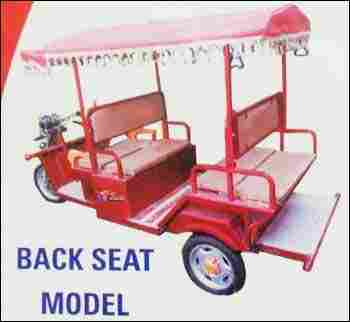 Back Seat Model Electric Tricycle Rickshaw