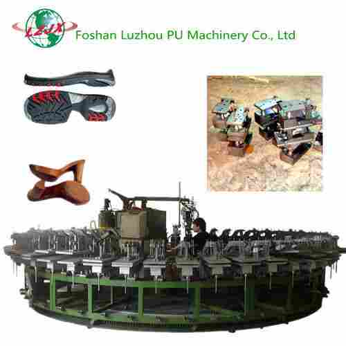 LZ-XC Series PU Shoe Soles Pouring Forming Machine