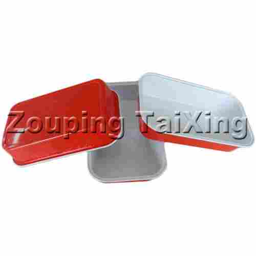Airline Coated Aluminum Foil Food Container With Lids