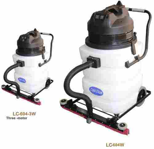 90L Wet And Dry Vacuum Cleaner With Squeegee Plastic Tank
