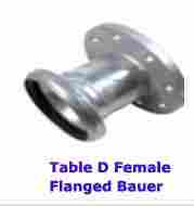 Table D Female Flanged Bauer