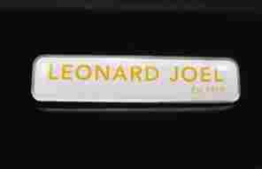 Stainless Steel Name Badge