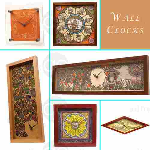 Handmade Wooden Wall Clocks