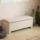 Living Room Bedroom Storage Ottoman Benches