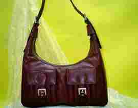 Maroon Leather Bags (LB-1004)