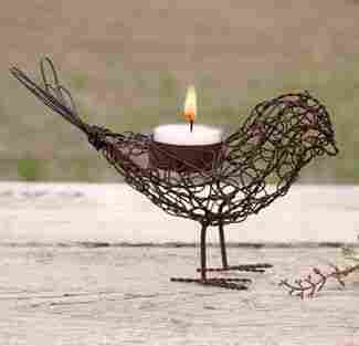 Bird Candle Holder