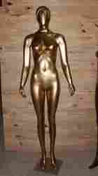 Cost-effective Gold Female Mannequin