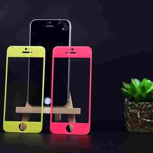 Color Tempered Glass Screen Protector For iPhone
