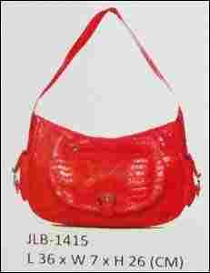 Red Color Ladies Hand Bag