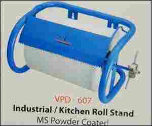 Industrial Kitchen Roll Stand