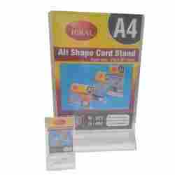 Card Display Stand A4 Size