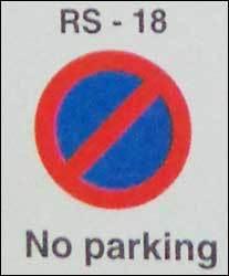 No Parking Mandatory Sign