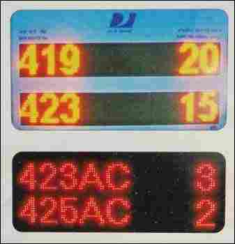 Electronic Signs For Bus Stop
