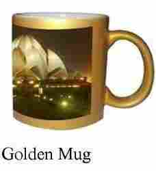 Sublimation Golden Mugs
