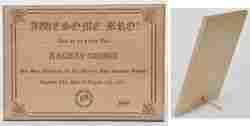 Wooden Laser Engraved Certificates