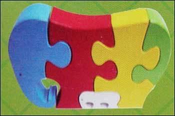 Elephant Puzzle Block Toys