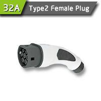  16A/32A IEC 62196-2 (टाइप 2) इलेक्ट्रिक वाहन चार्जिंग के लिए महिला प्लग (चार्जिंग स्टेशन एंड) 