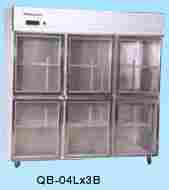Kitchen Upright Refrigerator (QB-04Lx3B)