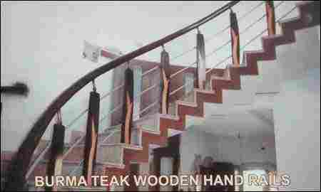 Burma Teak Wooden Hand Rails