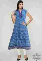 Attractive Pure Cotton Anarkali Kurti