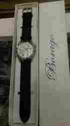 Barago White Double Time Watch