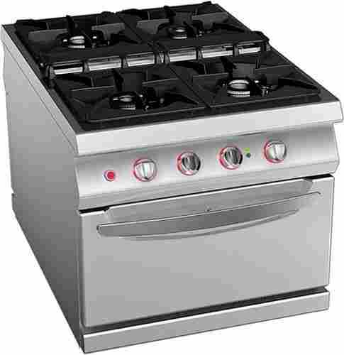 4 Burner Gas Range With Electric Oven