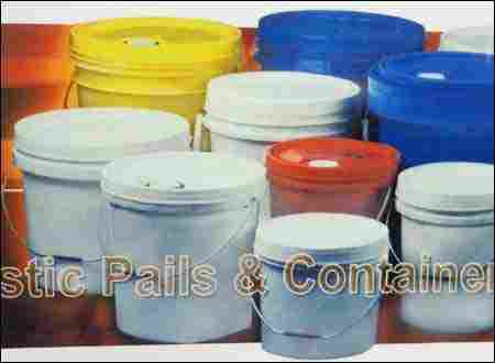 Plastic Pails And Containers
