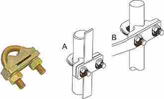 U Bolt for Rigid Pipes and Cables Clamps