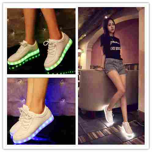 LED Light Flashing Up Shoes