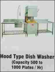 Hood Type Dish Washer Machine