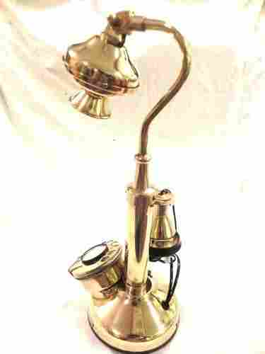 Brass Swan Candlestick Telephones (Vintage Look)