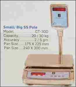 Small Big SS Pole Scale (CT 30D)